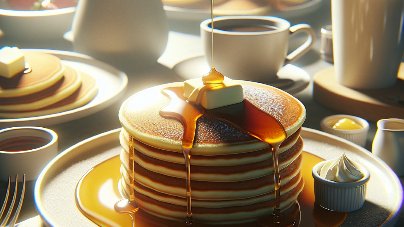 Panquecas Americanas-Café da Manhã
