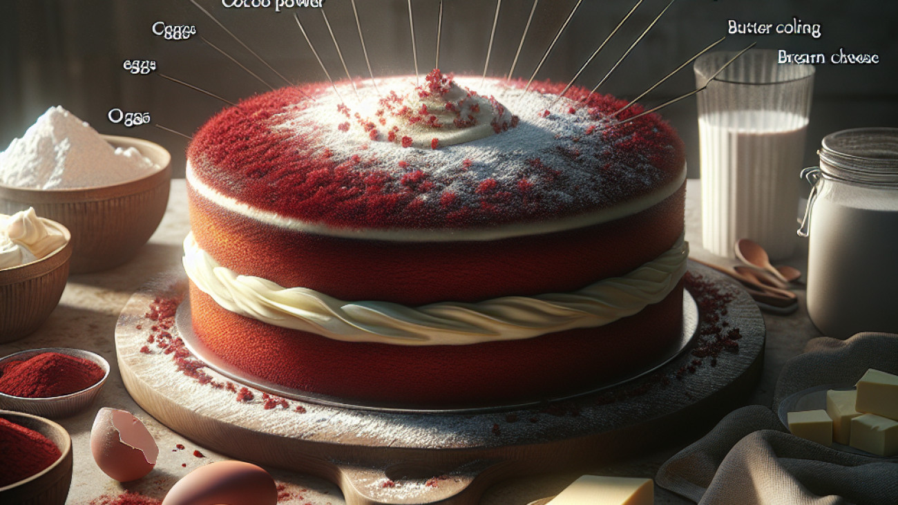 receita-de-Bolo Red Velvet-Bolos diferentes