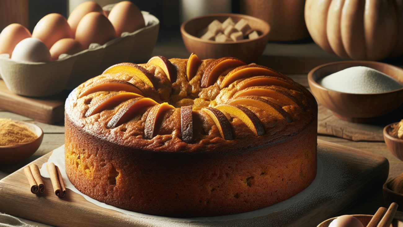 receita-de-Bolo de Abóbora com Especiarias-Bolos diferentes