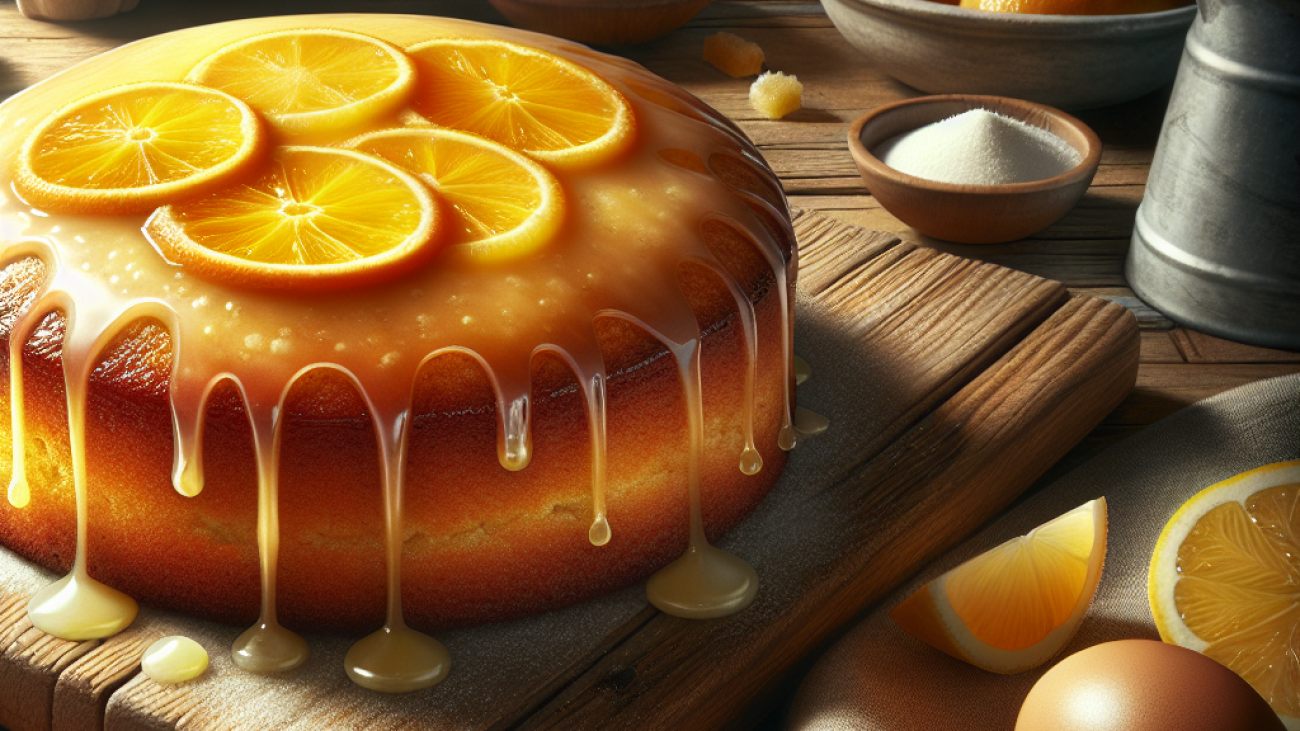 receita-de-Bolo de Laranja com Glacê de Limão-Bolos diferentes