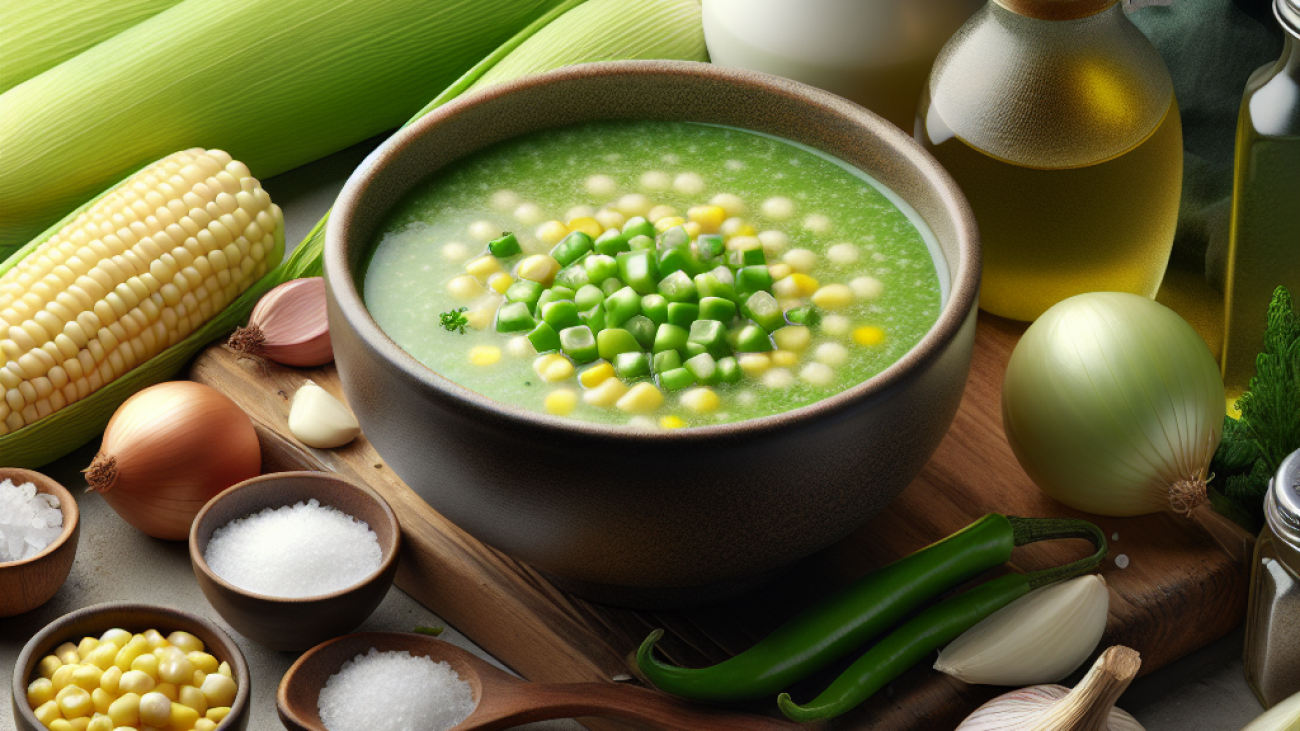 receita-de-Caldo de Milho Verde-Caldo Quente