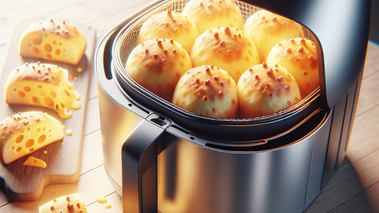 receita-de-Pão de Queijo na Airfryer-Na Airfryer