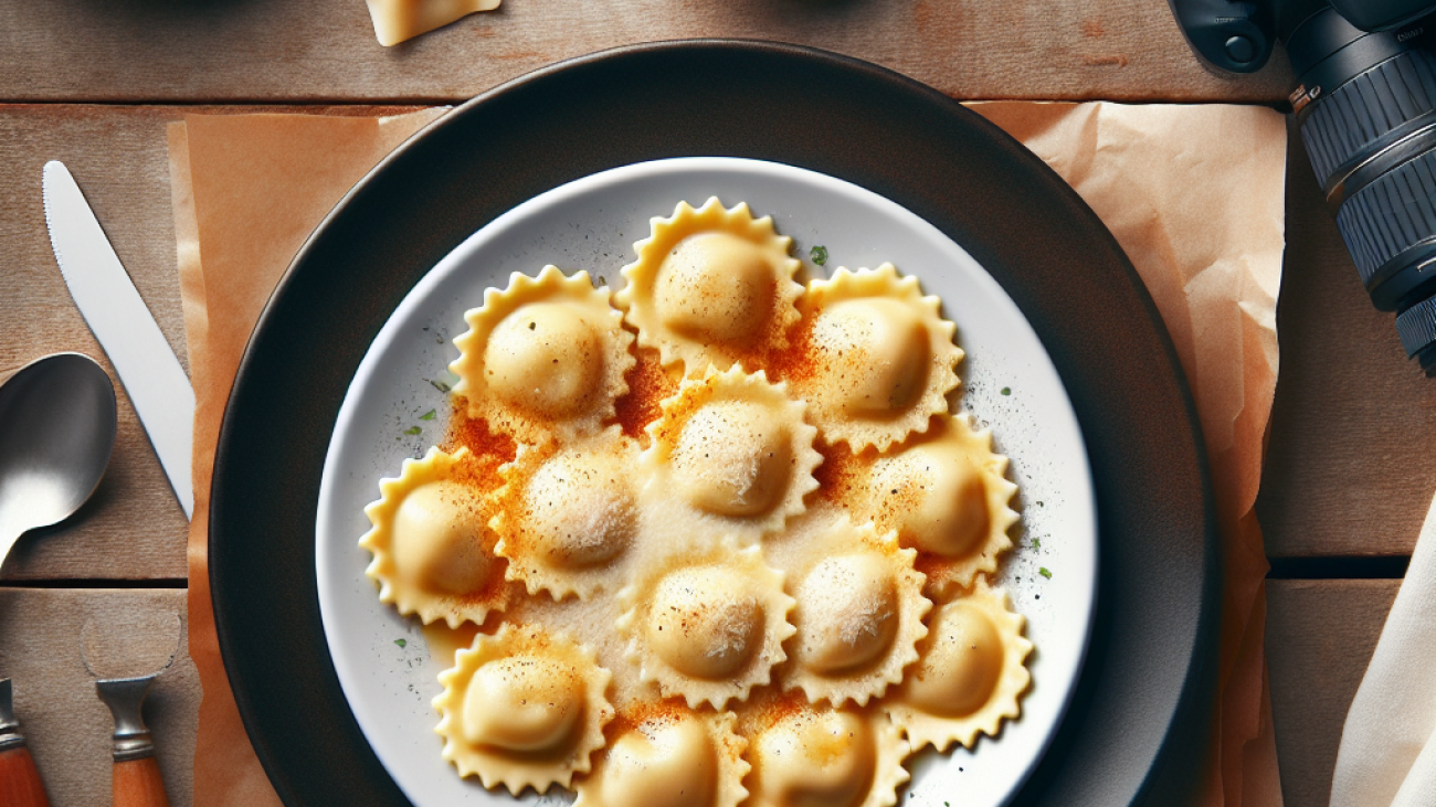 receita-de-Ravioli de Queijo-Massas