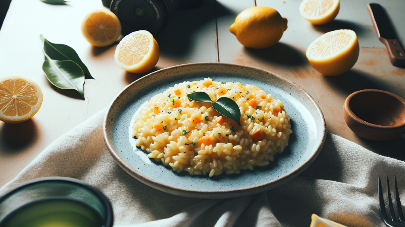 receita-de-Risoto de Limão Siciliano-Risotos