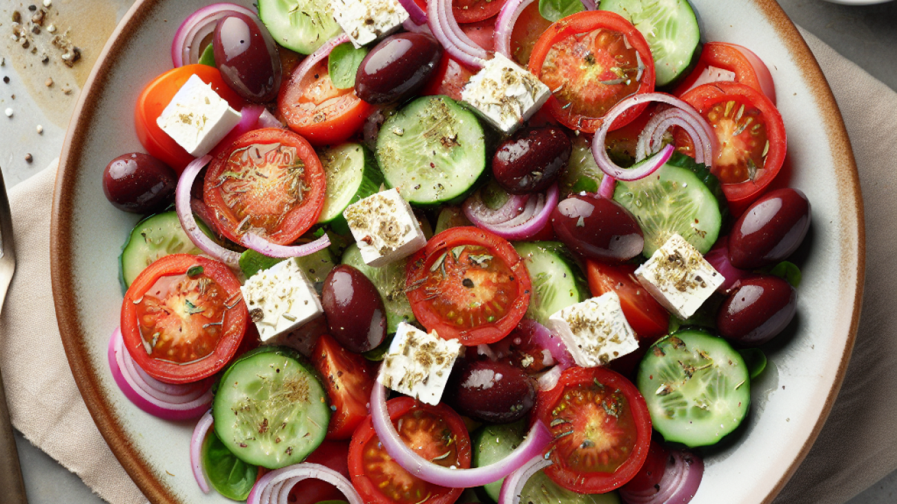 receita-de-Salada Grega-Saladas