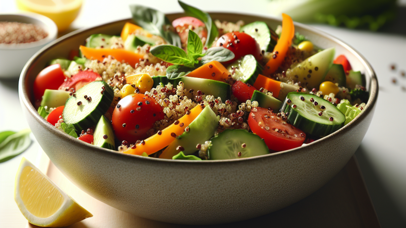 receita-de-Salada de Quinoa com Legumes-Saladas