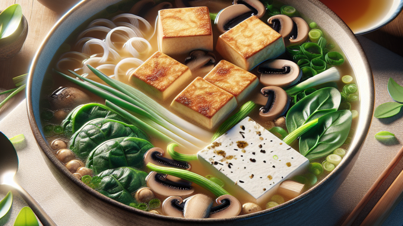 receita-de-Sopa de Miso com Tofu-Sopas para Resfriado