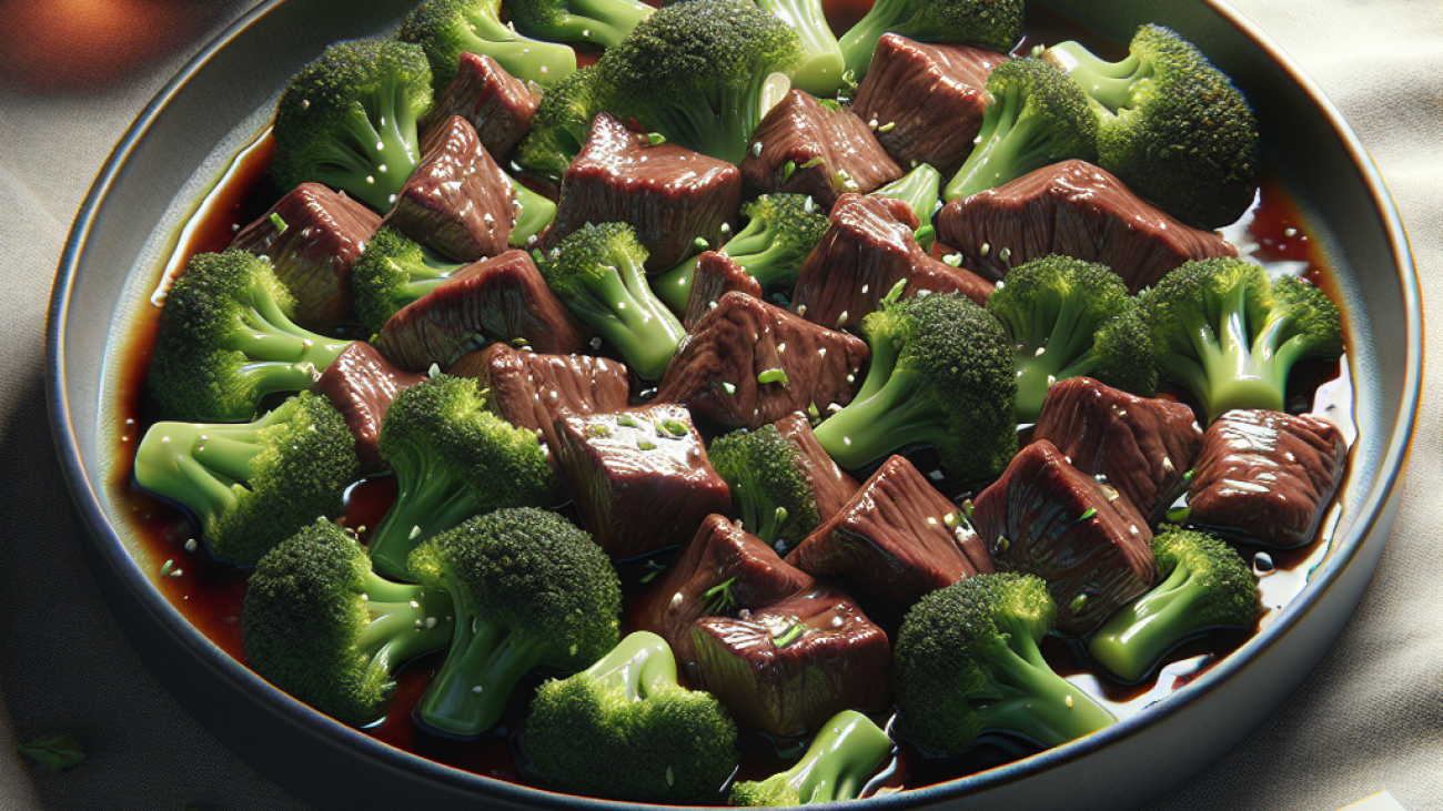 receita-de-Carne com Brócolis-Chinesa