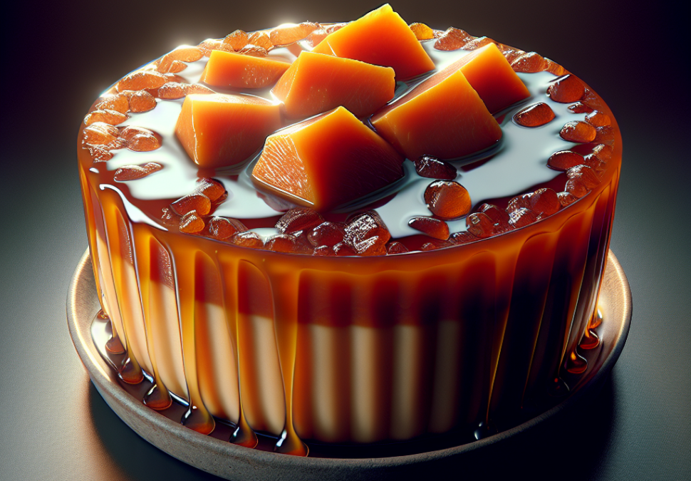 receita-de-Pudim de Batata Doce-Sobremesas