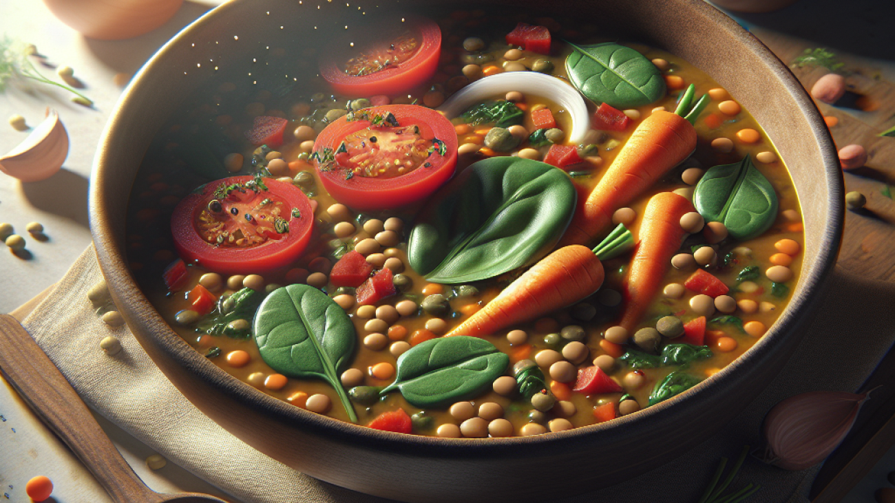 receita-de-Sopa de Lentilha com Legumes-Jantar